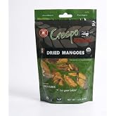 Crespo Organic Dried Mangoes (1lb, Dried Mango) | USDA Certified Organic, Non-GMO, No Added Sugar, No Preservatives