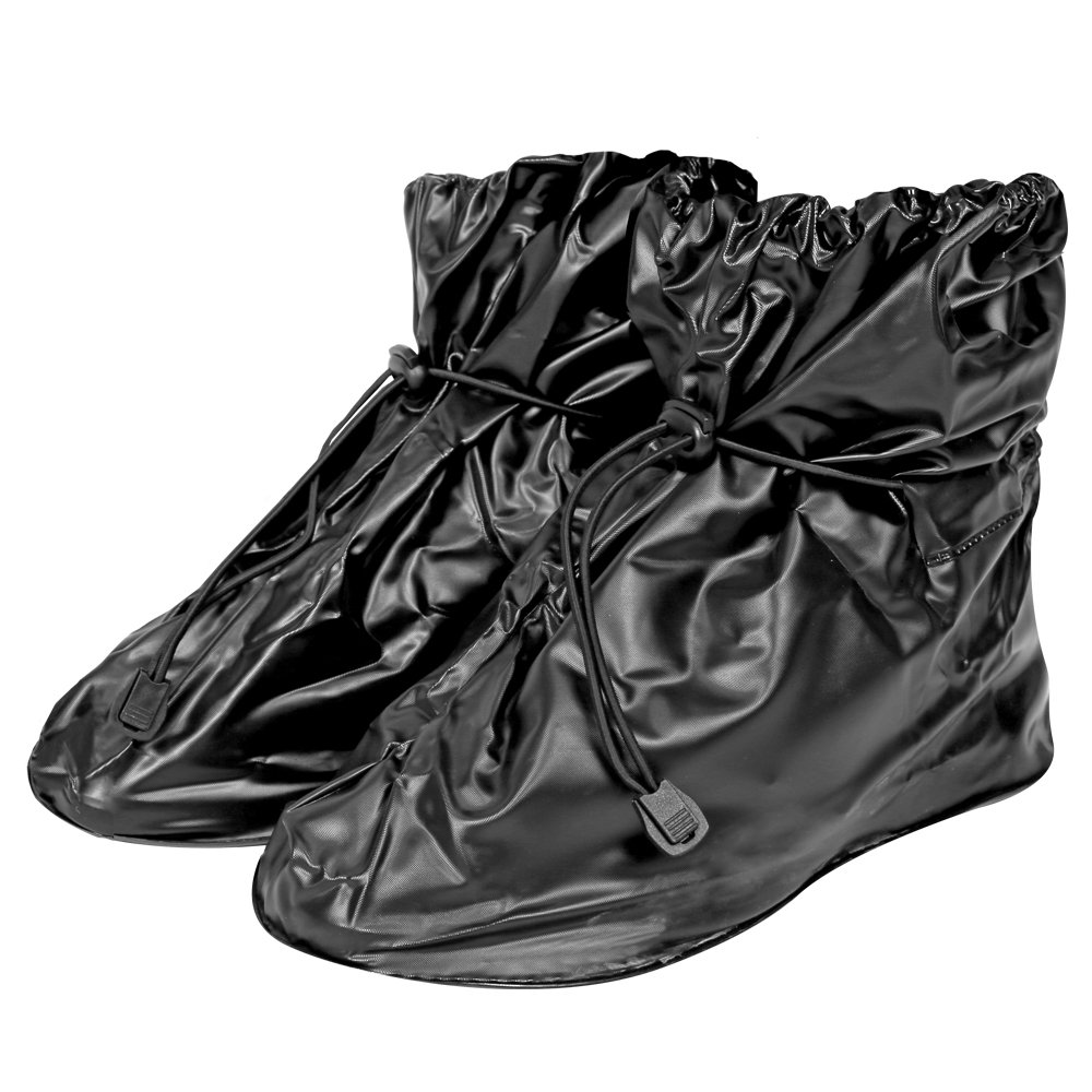 Waterproof shoe covers in PVC sturdy and reusable with antislip
