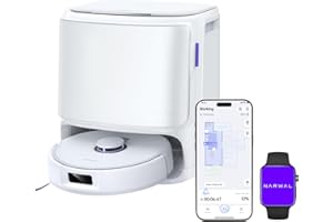 NARWAL Freo X10 Pro Robot Vacuum and Mop Combo, 11,000Pa Suction, DualFlow Tangle-Free System, MopExtend Edge Cleaning, Self-Emptying, Auto Mop Wash & Dry, LiDAR Navigation, for Pet Hair & Hard Floors