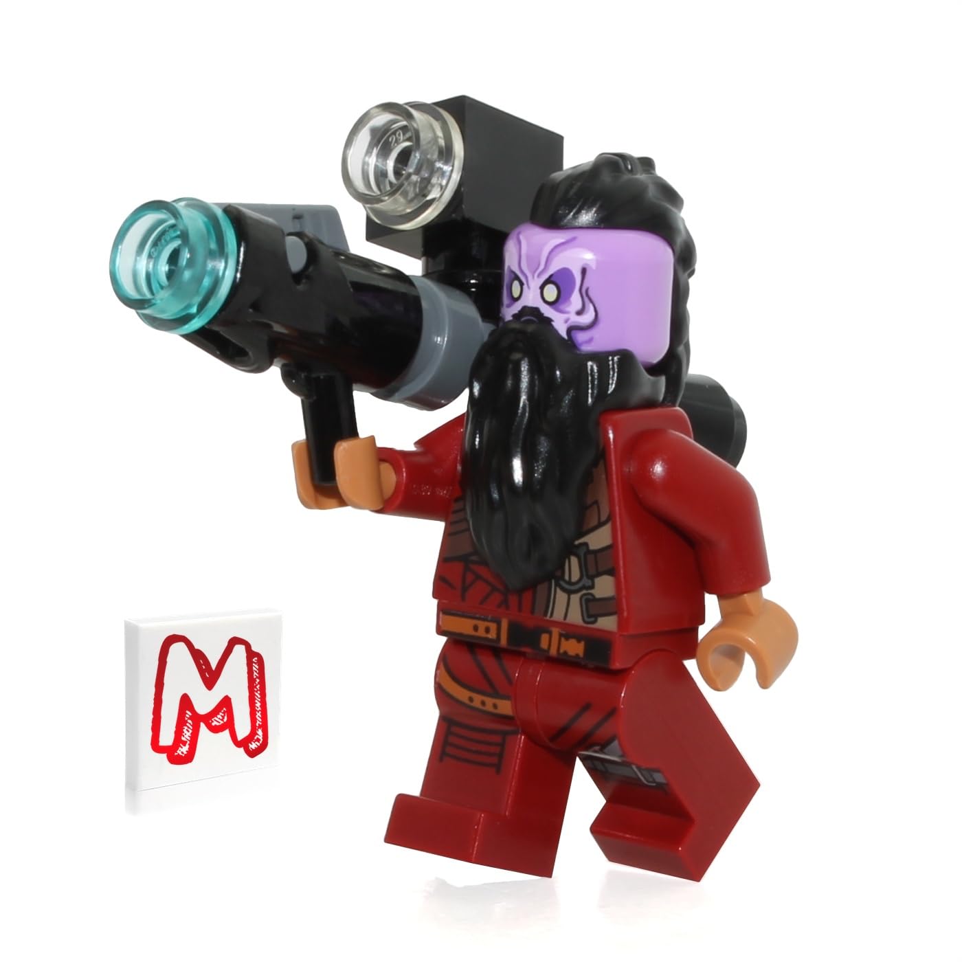 LEGO Taserface with cannon Minifigure Guardians of Galaxy