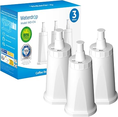 Waterdrop Replacement Filter for Sage Barista SES810 SES875 SES880 SES980 SES990