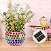 Solar Lights, New Arrival Color Changing Solar Powered Mosaic Glass Ball Led Garden Lights, EGRD Rechargeable Solar Table Lights, Outdoor Waterproof Solar Night Lights Table Lamps for Decorations Gift