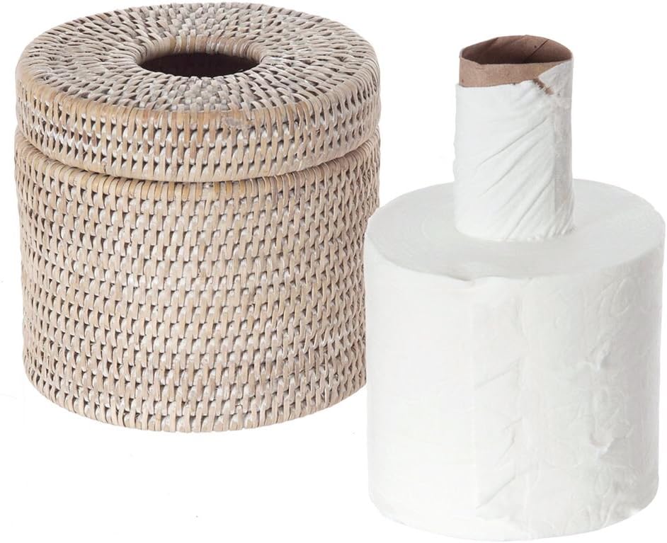 La Jolla Rattan Toilet Paper Roll Cover 810645024541 eBay
