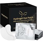 Ocim 100 Pairs Under Eye Pads Lash Extensions,Eyelash Gel Patches | Lint Free,Hydrogel,for Lashes Extension/Eyelash Tinting