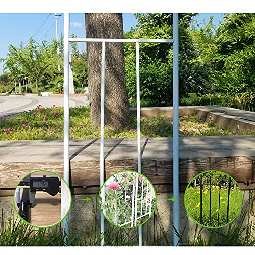 SXNYC Rosenbogen, Rankhilfe, Rosenbogen Rankhilfe, Rundbogen im Landhausstil, mit Graceful Kurve, für Kletterpflanzen… – Bild 6