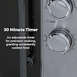 Tower 800W 20L Microwave with 5 Power Levels and 30 Minute Timer view 5