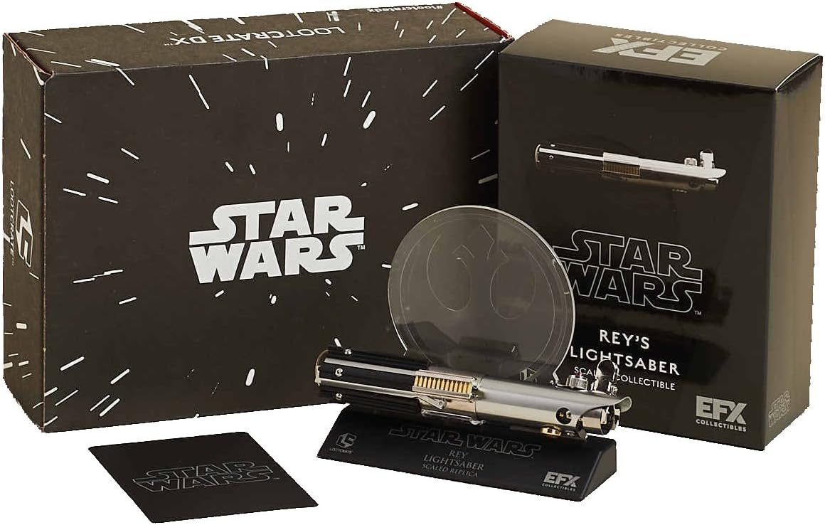 Loot Crate DX - Star Wars - Rey's Lightsaber Mini Replica - EFX Collectibles Exclusive