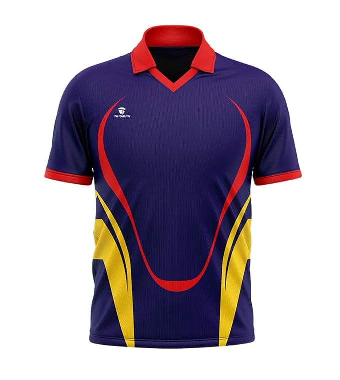 Buy Triumph Cricket TShirt for Men Team India Full Sublimated Cricket Jersey Dry Fit Half