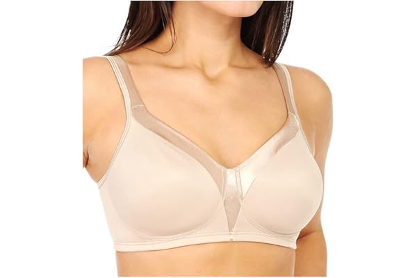 PLAYTEX Women's 18 Hour Silky Soft Smoothing Wireless, Full-Coverage T-Shirt Bra, Single Or 2-Pack