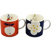 Yamaka Shoten MOOMIN MM032/4-13 Little My &amp; Snork's Hojo Mug, Pair, Made in Japan, Multi, 11.8 fl oz (350 ml)