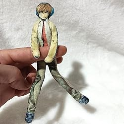 MABAIUDE Light Yagami Plush L Soft Figure Twistable
