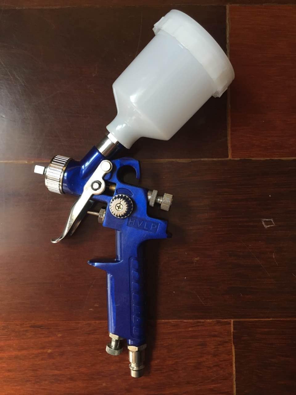 New Mini HVLP Air Spray Gun Auto Car Detail Touch Up Paint Sprayer Spot Repair