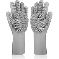 Magic Cleaning Gloves – Wiederverwendbare Silikon-Handschuhe Mit Borsten, Antibakteriell, Für Geschirr & Haushalt