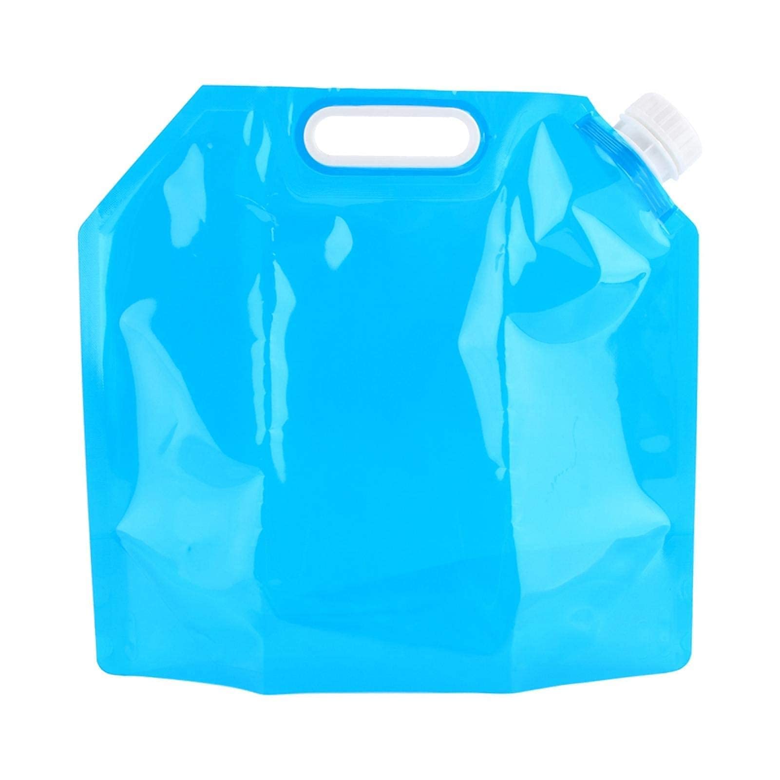 Demeras 10L Folding Water Container Indoor Outdoor Collapsible Car Water Carrier Foldable Drinking Water Bag for Sport Camping Hiking BBQ