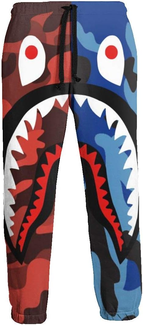 Sweatpants for Men, Lightweight Gym Jogger Workout Elastic Sweatpant with Pockets
