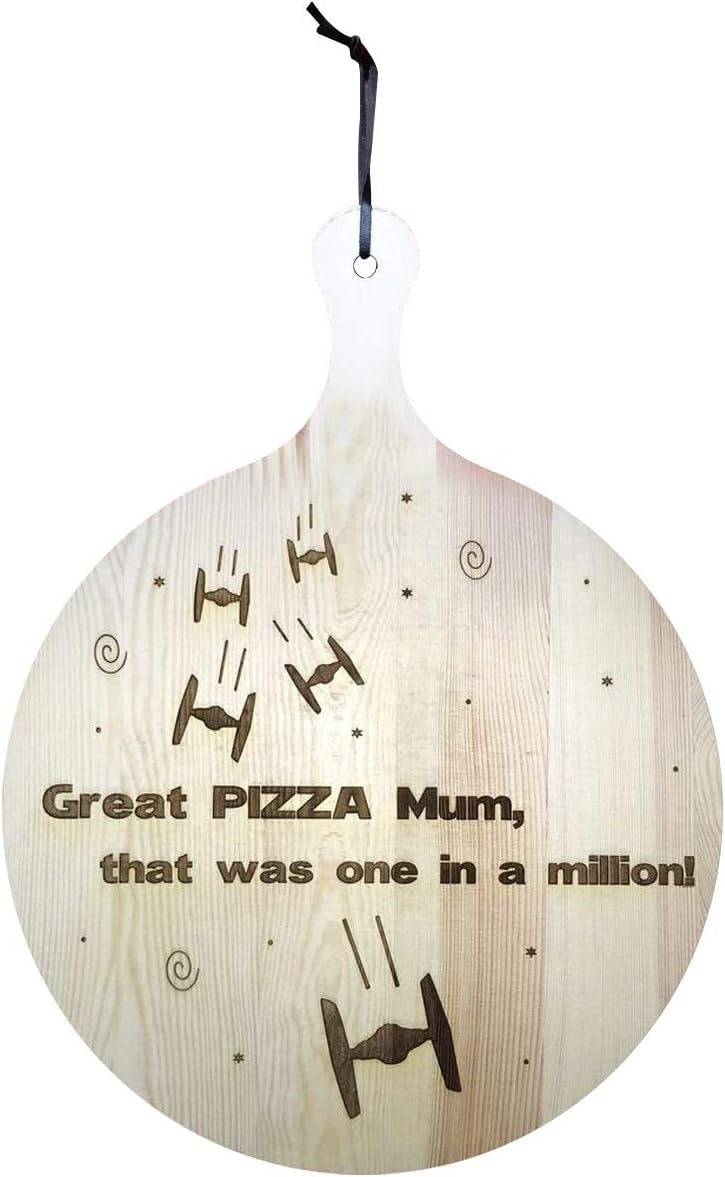 Personalised Wooden Star Wars Engraved Pizza Paddle"one in a million" - GIFT