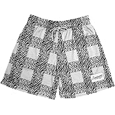 Sooluness Men's Dollar Money Graphic Mesh Shorts Cool Basketball Running Athletic Shorts Drawstring Waist Casual Track Shorts
