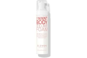 ELEVEN AUSTRALIA I Want Body Volume Foam - Lightweight Mousse for Hair Styling, For Women & Men, Adds Volume, Lift, & Texture