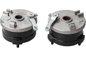 GOOFIT Left & Right Brake Drum Set Assembly for 50cc ATV Quad Most Models Durable Steel Construction Smooth Braking Easy Inst