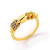 STORYJEWELLERY Fidget Ring, Anxiety Rings for Women, Spinner Ring, Silent Spinning Stress Rings for Anxiety, Fidget Jewelry, Gifts for Women