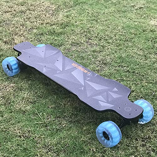 IWONDER Cloud Wheel Electric Skateboard Wheels All Terrain Off Road 120mm 78A Translucent Urethane Patented Damping Foam Core Longboard Wheels