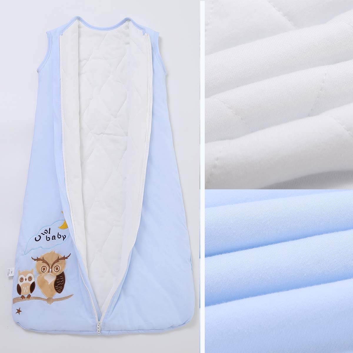70cm 0 6mois Gigoteuse Bebe Garcon Fille Enfant Tog 2 5 Coton Owl Hiver Taille 0 6 Annees A Pied Bleu Gigoteuses Matelas Et Linge De Lit Centroarco Com