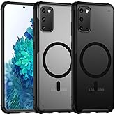 TIANNIUKE Magnetic Case for Samsung Galaxy S20, Translucent Matte Anti-Fingerprint,Compatible with MagSafe,Slim Fit Shockproof Protective Phone Case for Galaxy S20 Case