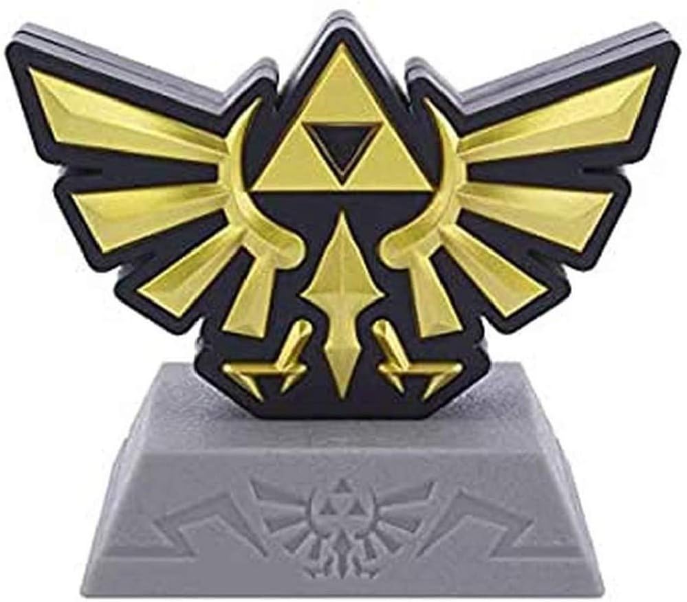 Zelda Hyrule Crest Icon Light - Officially Licensed Nintendo Merchandise, Red, Pequeño