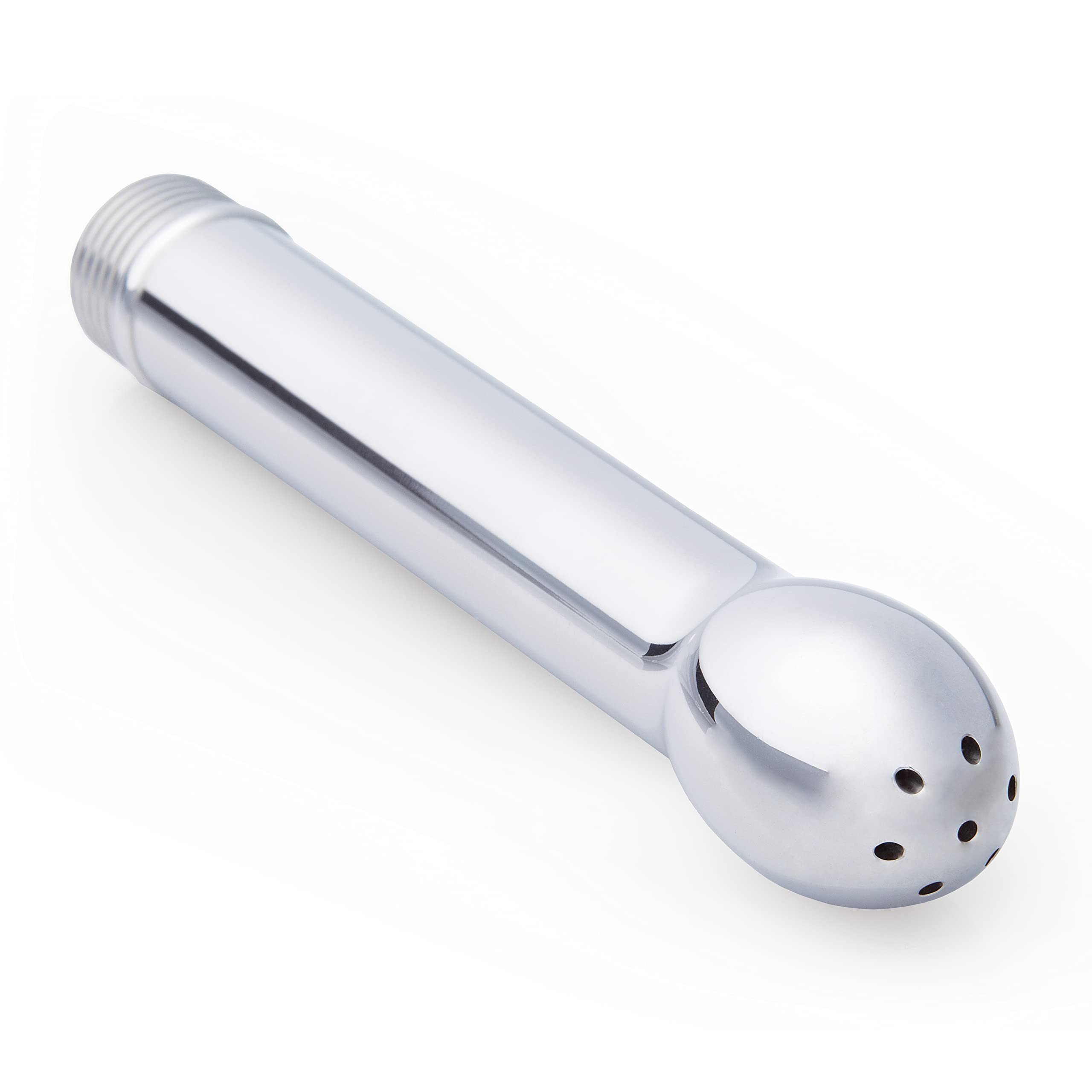 Promed Intimate Shower Orchid - Vaginal and Anal Douche Attachment - 2x Pressure Regulators, 7 Jet Streams - Stainless Steel Cleaning Tool - Autoclavable, Dishwasher-Safe - Made in Germany
