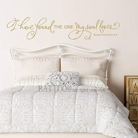 Amazon Com Battoo Romantic Wall Decor Bedroom Wall Decor I