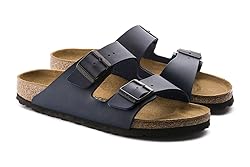 Birkenstock Unisex Arizona Navy Birko Flor Sandals