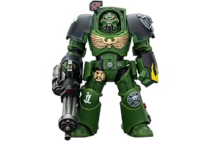 Salamanders Terminator 3 With Power Fist and Assault Cannon
