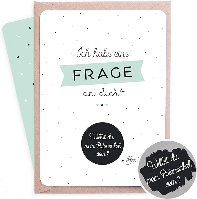 Rubbelkarte Patenonkel Willst Du Mein Patenonkel Sein Rubbellose Karte Geburt Taufpaten Fragen Patenonkel Fragen Schwangerschaft Verkunden Gluckwunsch Rubbelkarte Schwanger Amazon De Kuche Haushalt