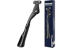 BOWOD Bike Kickstand 24"-29", Adjustable Height Bike Stand for Adult Bike, Electric Bike, Mountain Bike, Fat Tire Bike, Motorcycle. Required 2 Holes In Bike Chainstay(40mm apart)