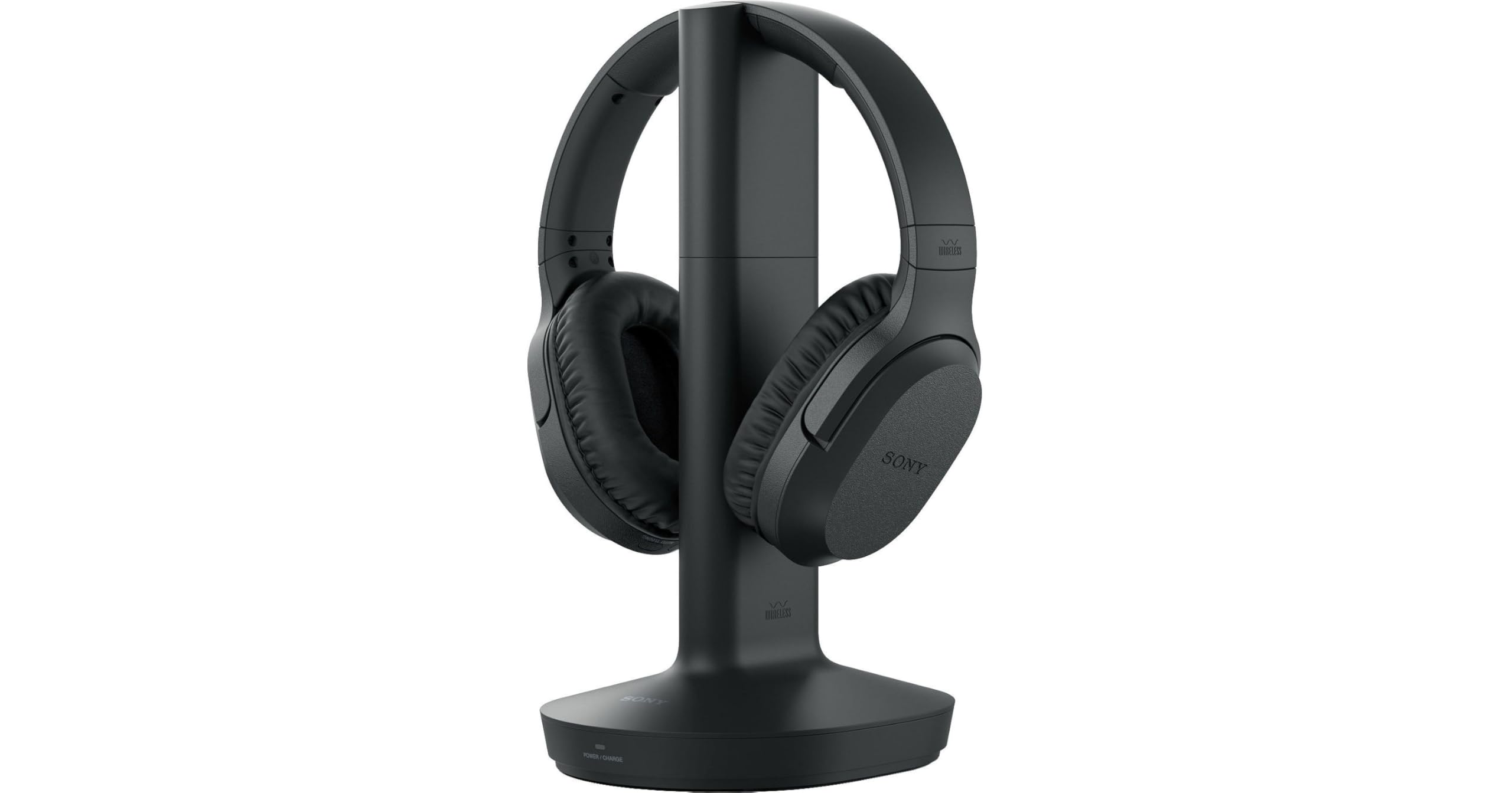 Photo 1 of Sony RF400 Wireless Home Theater Headphones for Watching TV (WHRF400), Black, 2.9 (Requires use of RCA Audio Out or Headphone Jack on Television)