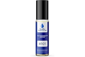 Quality Fragrance Oils' Aventus for Men Impression #101 | Long-Lasting Perfume Oil, Alcohol-Free, Strong Scent, 10ml Roll-On | Affordable Alternative to Designer Fragrances