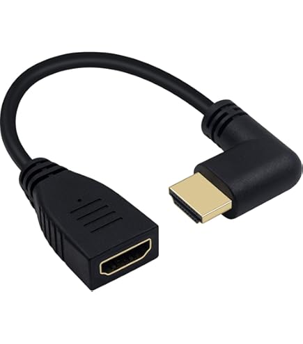 YC° CY 8K Kabel HDMI Mannelijk naar HDMI 2.1 Vrouwelijke Verticale 90