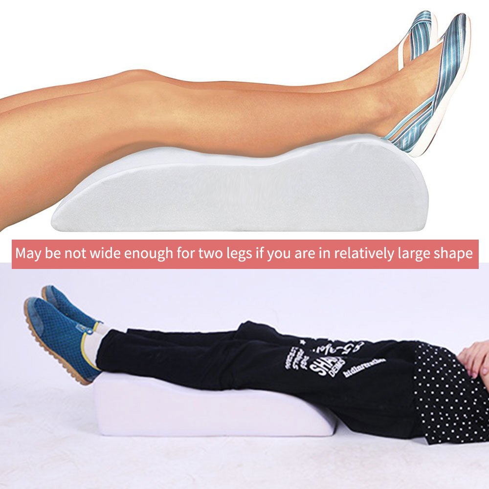 Medical Leg Rest Elevated Leg Pillow Supportive Foam Foot Rest
