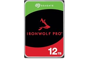 Seagate IronWolf Pro 12 TB Enterprise NAS Internal HDD – CMR 3.5 Inch, SATA 6 Gb/s, 7200 RPM, 256 MB Cache for RAID Network A
