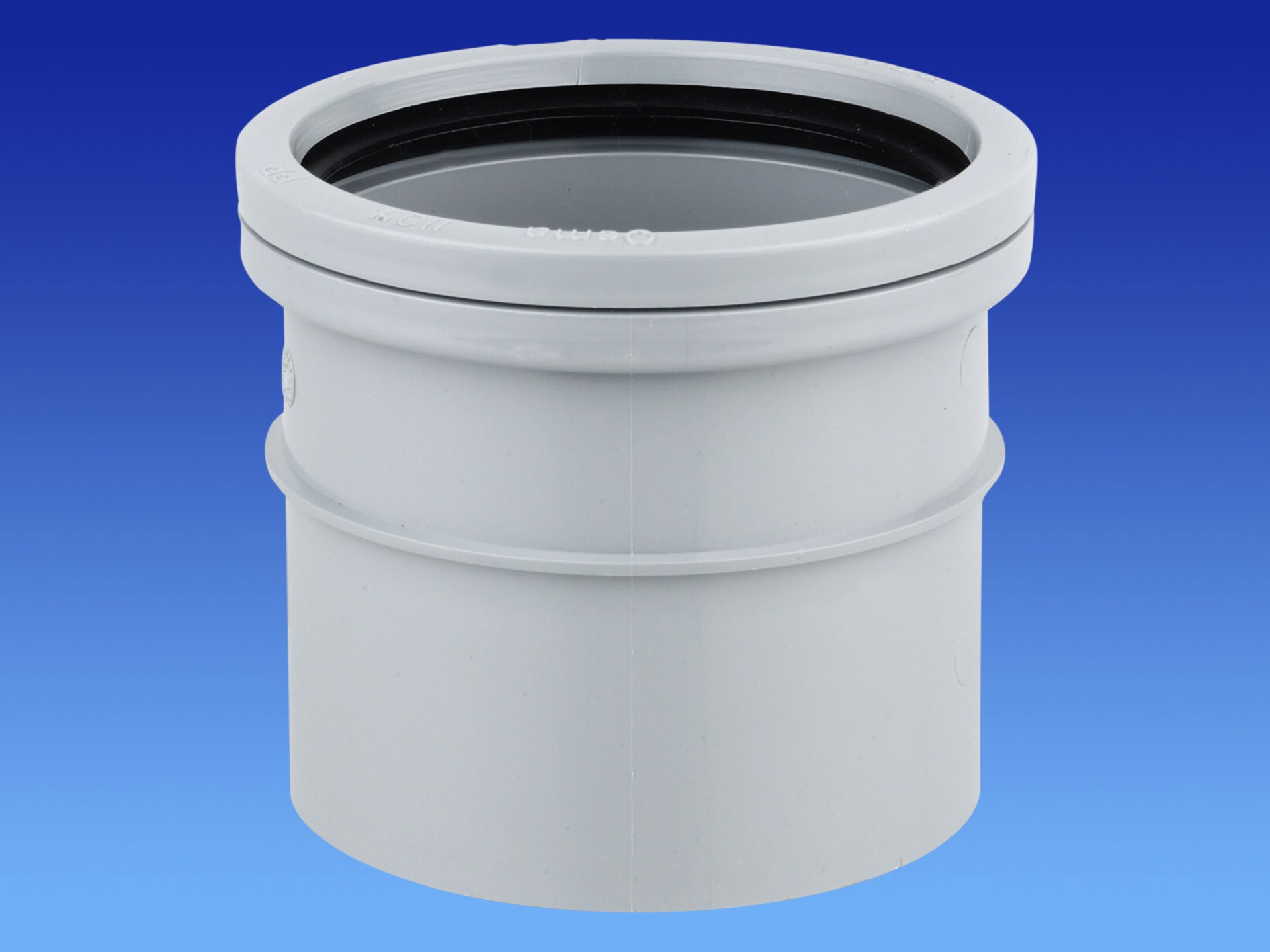 Wavin OSMA Ring Seal OSMASOIL 3S124 GREY S/SW SINGLE SOCKET SOLVENT/PUSH FIT