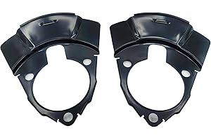 1A-NBY Pair Front Brake Dust Shield for 1999-2006 Cadillac Escalade for Chevrolet Avalanche C1500 Suburban Silverado Suburban Tahoe for GMC Sierra Yukon 924-236