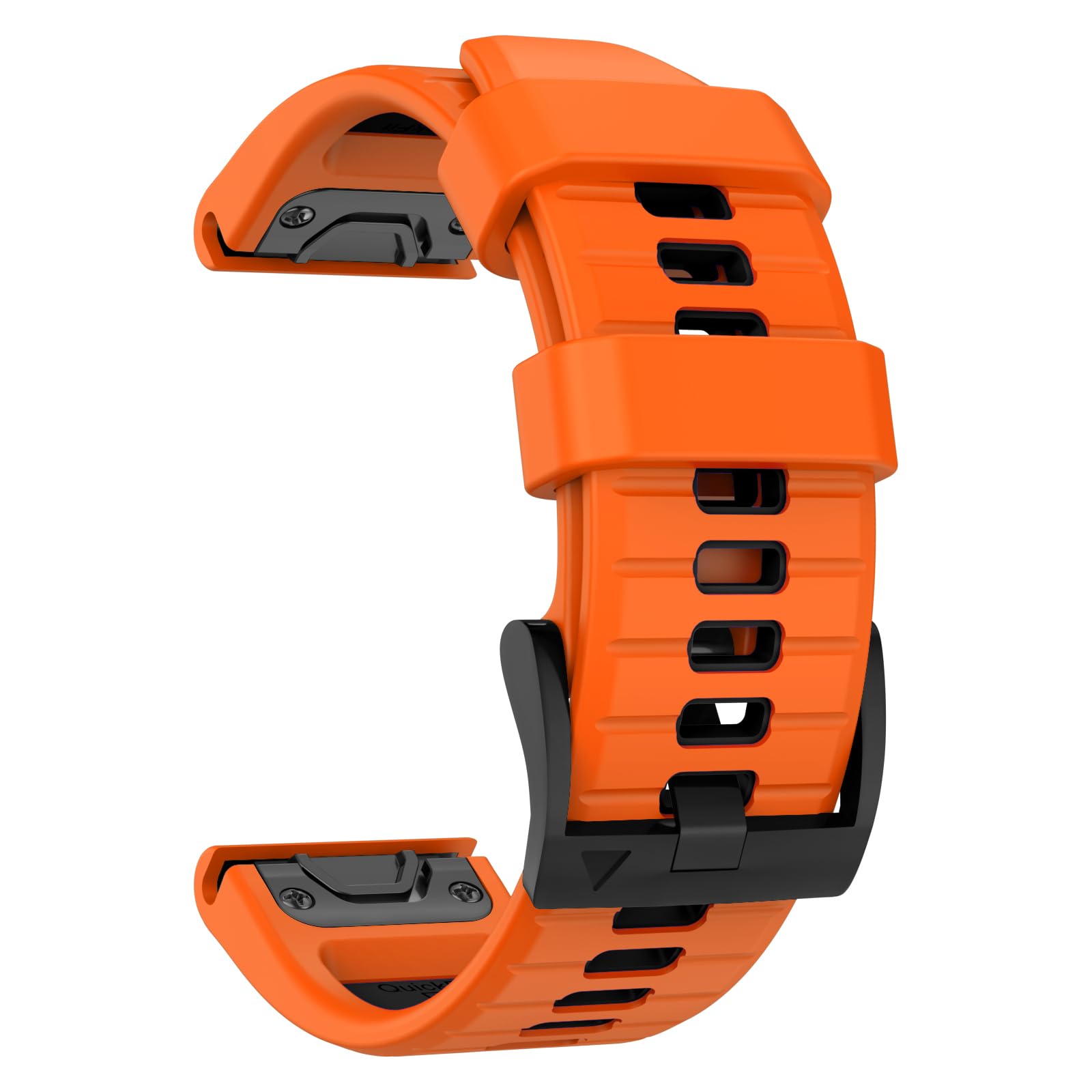 MYSNBKN 22mm Quick Fit Strap for Fenix 8 47mm/Fenix 7 Pro/Fenix 7/Fenix 6 Pro/Fenix 6/Fenix 5/Fenix E/EPIX 2, Soft Silicone Replacement Band for Forerunner 935/945/955/745/Approach S60/S62