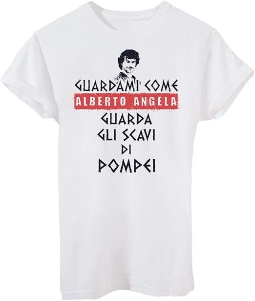 maglietta alberto angela