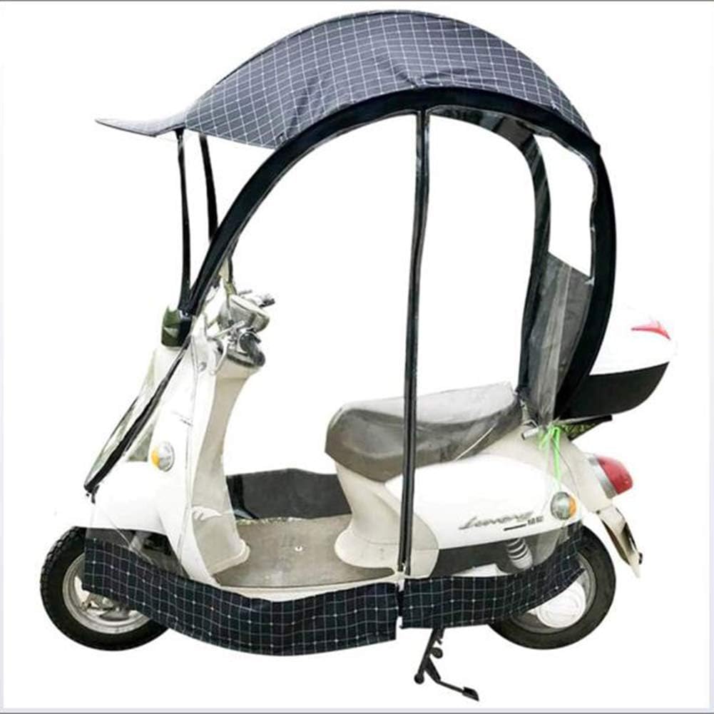 Universal Bicycle Electric Fully Enclosed Sun Shade Rain Cover, Folding