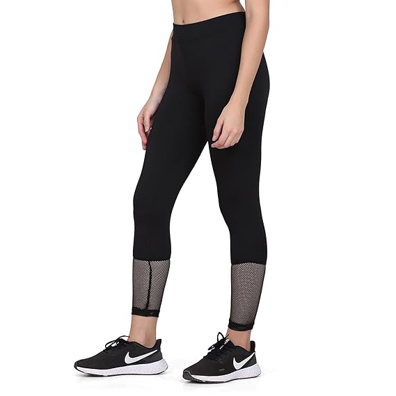 Buy Anikary Women's Stretch Fit Tight Yoga Pants with Bottom Net Lycra