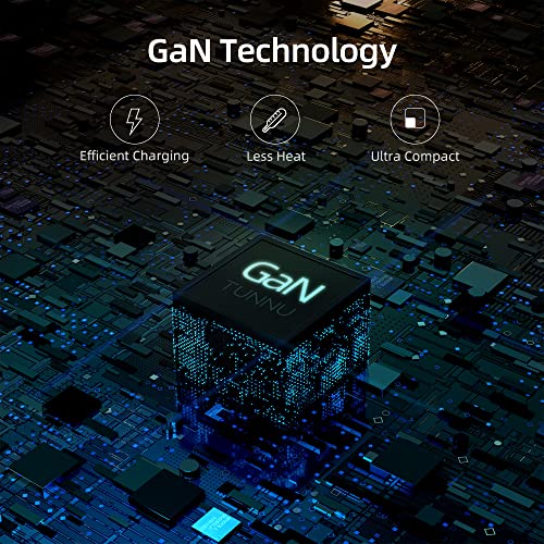 USB C Fast Wall Charger Block: TUNNU Power Adapter 30W GaN PD Charging Plug for Type C Smartphone Tablet Notebook - Compatible with Apple iPhone 13/12/Pro iPad Samsung Galaxy Google Pixel MacBook Air