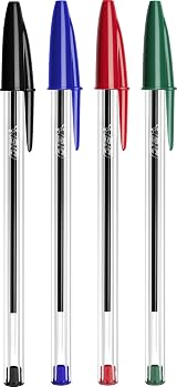 Bic Cristal Original Ballpoint Pens 1.0 mm Black Pack of 10 view 6