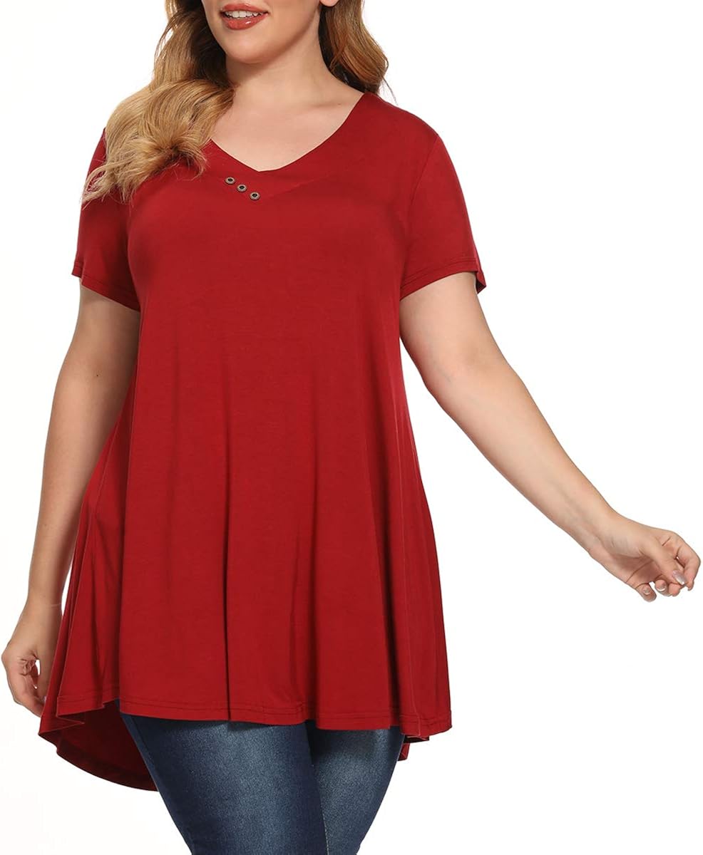 Damen Langarm T-Shirt - Schmal Geschnitten Enganliegend Basic Top