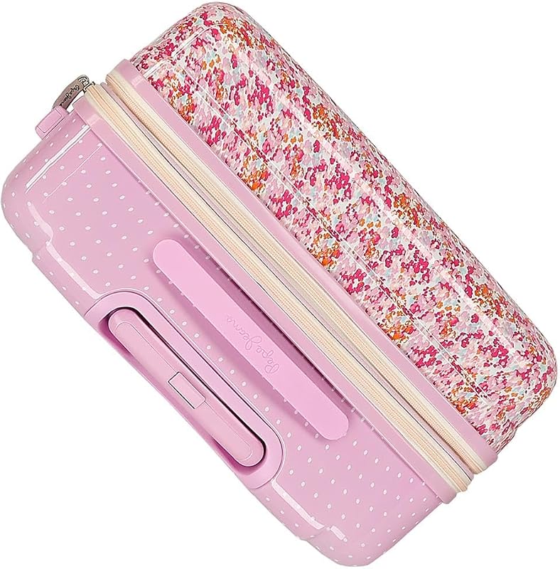 Sac à Dos d'écolier Sandra - Rose - Bretelles réglables - pour Un Transport Confortable - Différents Compartiments par Joumma Bags, Rose, 68cm x 48cm x 26cm, Valise Moyenne — photo 7 sur 7