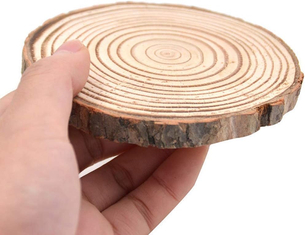 Natural Wood Coasters DIY Wooden Home Decoration Cup Pad Tea Coffee Mug Drinks Holder Table Mat